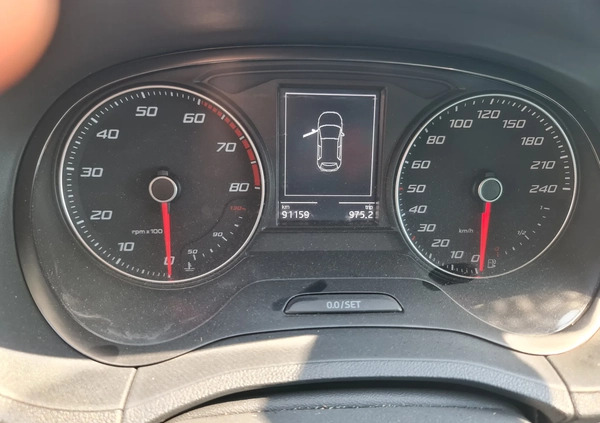 Seat Ibiza cena 39900 przebieg: 91000, rok produkcji 2017 z Szczecin małe 79